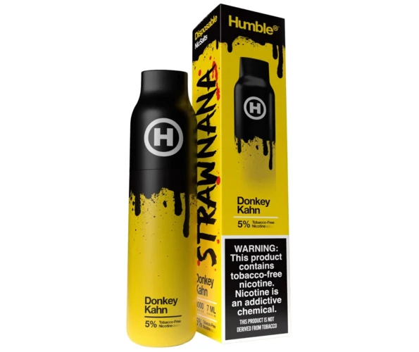 Одноразовый Pod Humble 3000 Donkey Kahn 5% (Клубника с бананом)